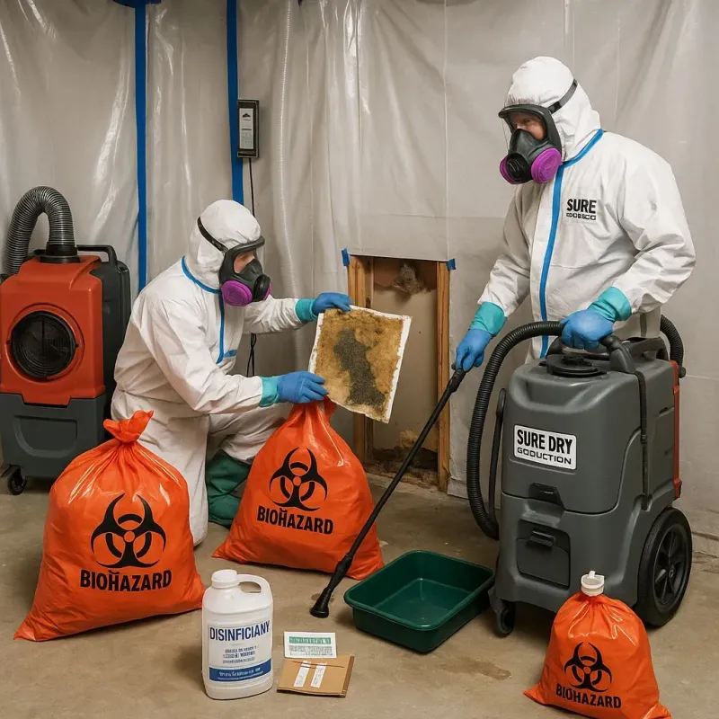 Contaminated Water Handling Protocols process in Earle, AR